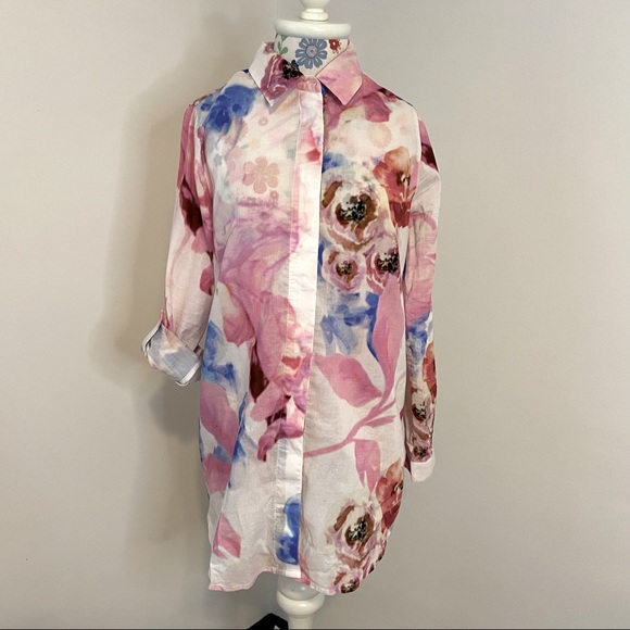 Soft Surroundings Button Down Shirt - Picture 2 of 7